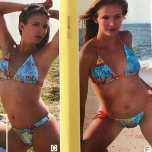 5 piece sexy thong bikini set
